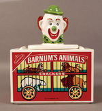 "NABISCO BARNUM'S ANIMALS CRACKERS" COOKIE JAR.