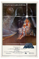 “STAR WARS” STYLE A ORIGINAL 1977 MOVIE POSTER.