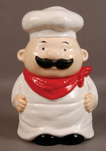 PAPA LEO'S PIZZA CHEF COOKIE JAR.