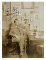 FELIX THE CAT ANIMATION PIONEER PAT SULLIVAN AUTOGRAPHED 1920s PUBLICITY PHOTO.