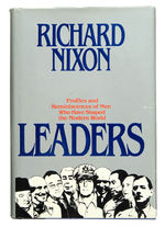 NIXON BOOK AUTOGRAPHED TO LEGENDARY TALENT AGENT/DEAL MAKER "SWIFTY" LAZAR.