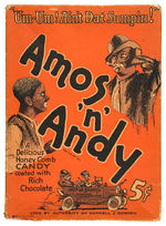 "AMOS 'N' ANDY CANDY BAR" COUNTERTOP DISPLAY BOX.