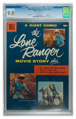 DELL GIANT LONE RANGER MOVIE STORY  CGC 9.0.