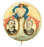 PARKER CLASSIC 1904 JUGATE WITH FULL FIGURE MISS LIBERTY.