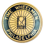 RARE PHILADELPHIA CLUB BUTTON FOR 1897 MEET.