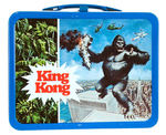 "KING KONG" LUNCHBOX/DECANTER PAIR.