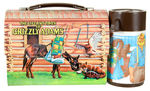 "THE LIFE AND TIMES OF GRIZZLY ADAMS" DOMED METAL LUNCHBOX.