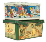 SNOW WHITE AND THE SEVEN DWARFS FOREIGN PRODUCT TINS.