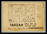 "TARZAN JUNGLE MAP AND TREASURE HUNT" CANADIAN VERSION PREMIUM GAME.