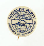 "SOCIALIST PARTY" C. 1920s PARTY LOGO.