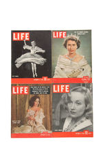 "LIFE" MAGAZINE EXTENSIVE LOT.