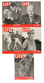 "LIFE" MAGAZINE EXTENSIVE LOT.