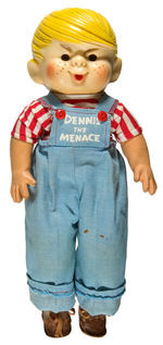 "DENNIS THE MENACE" DOLL & LAMP.