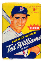 TED WILLIAMS UNOPENED WAX PACK.