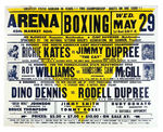 PHILADELPHIA BOXING WINDOW CARDS.