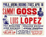 PHILADELPHIA BOXING WINDOW CARDS.