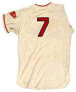 ROCHESTER RED WINGS 1964 CHAMPIONSHIP YEAR JERSEY AND STIRRUP SOCKS.