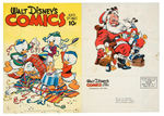 “WALT DISNEY’S COMICS AND STORIES” 1952 SUBSCRIPTION MAILER FOLDER.