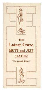 "MUTT AND JEFF STATUES - THE GROUCH KILLERS" IN BOX.