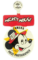 RARE LARGE TAB CAME PACKAGED WITH "MICKEY MOUSE CAMERA."