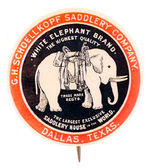 SUPERB RARE TEXAS SADDLERY BUTTON.