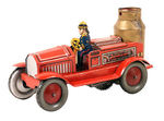 WIND-UP STEAM PUMPER FIRE TRUCK.