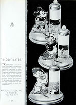 "WALT DISNEY CHARACTER MERCHANDISE 1938-1939" EXCEPTIONAL RETAILERS CATALOGUE WITH ENVELOPE.