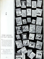 "WALT DISNEY CHARACTER MERCHANDISE 1938-1939" EXCEPTIONAL RETAILERS CATALOGUE WITH ENVELOPE.