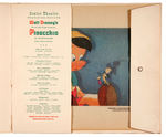 "PINOCCHIO" COURVOISIER GALLERIES MOVIE PREMIER EDITION LITHOGRAPH SET.