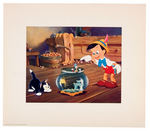 "PINOCCHIO" COURVOISIER GALLERIES MOVIE PREMIER EDITION LITHOGRAPH SET.