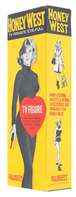 "HONEY WEST TV PRIVATE EYE-FUL" BOXED ACTION FIGURE.