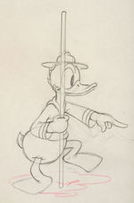 DONALD DUCK AND NEPHEWS PRODUCTION DRAWING PAIR FROM GOOD SCOUTS.