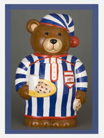 "NEIMAN MARCUS" NIGHTIME BEAR COOKIE JAR.