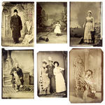 INTERESTING PEOPLE/OCCUPATIONAL TINTYPE PHOTOS.