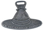 MEXICAN BORDER SERVICE LEAD WATCH FOB.