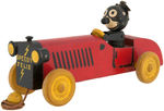 "SPEEDY FELIX" WOODEN PULL TOY.