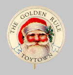 "THE GOLDEN RULE SANTA."