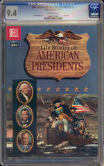 LIFE STORIES OF AMERICAN PRESIDENTS, NOVEMBER 1957. CGC 9.4