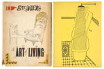 "THE ART OF LIVING" SAUL STEINBERG BOOK.