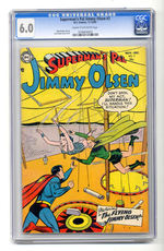 SUPERMAN’S PAL JIMMY OLSEN #2  NOVEMBER DECEMBER 1954  CGC 6.0  CREAM TO OFF-WHITE PAGES.