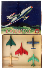 "TOOTSIETOY" BOXED AIRPLANE SET.