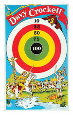 "DAVY CROCKETT" TARGET GAMES WITH ORIGINAL PACKAGING.