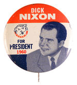 SCARCE NIXON 1960 LITHO.