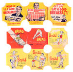 MISC. SERIES BREAD END LABELS.