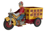 MARX "MECHANICAL DELIVERY MOTORCYCLE" BOXED WIND-UP.