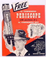 "JUNIOR COMMANDO PERISCOPE" STORE SIGN.