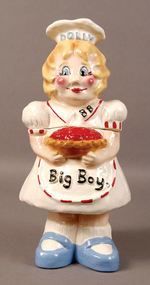 BIG BOY "DOLLY" LIMITED NUMBER COOKIE JAR.