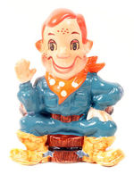 HOWDY DOODY  RARE CERAMIC BANK BY  LEFTON.