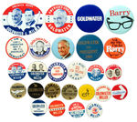 GOLDWATER 1964 COLLECTION OF 26 BUTTONS.