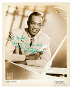 BUDDY JOHNSON SIGNED PUBLICITY PHOTO.